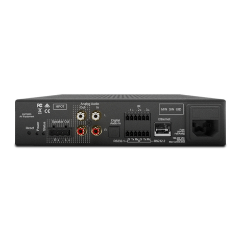 Savant PAV-SIPA1SM User manual