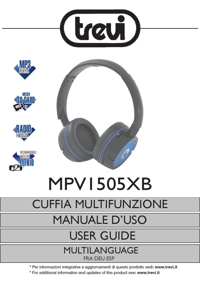 Trevi MPV1505XB User manual