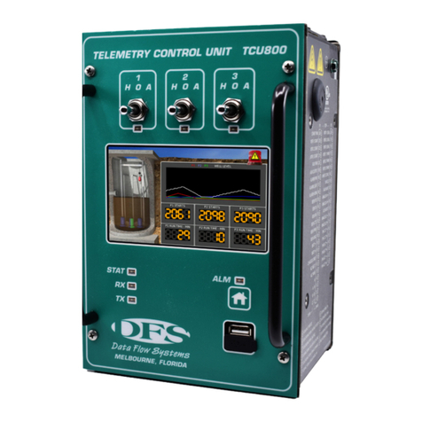 Data Flow Systems TCU800 Installation and operation manual