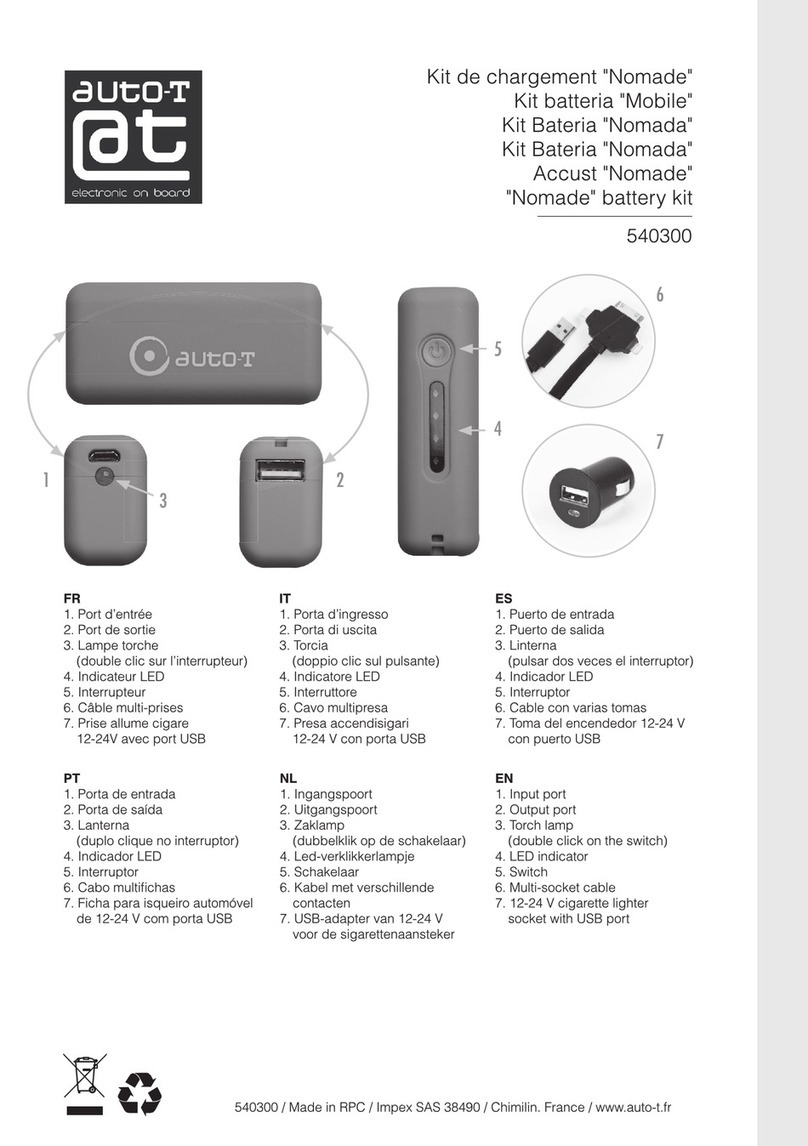 Auto-T Nomade quick start guide