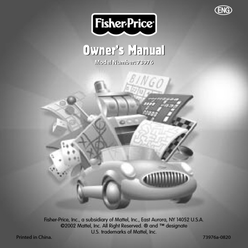 Mattel Fisher-Price 73976 User manual