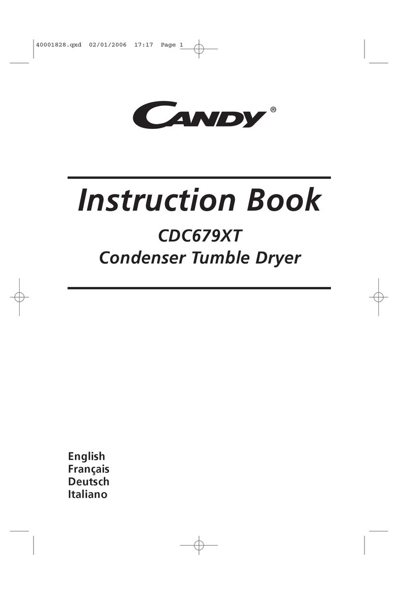 Candy CDC679XT User manual