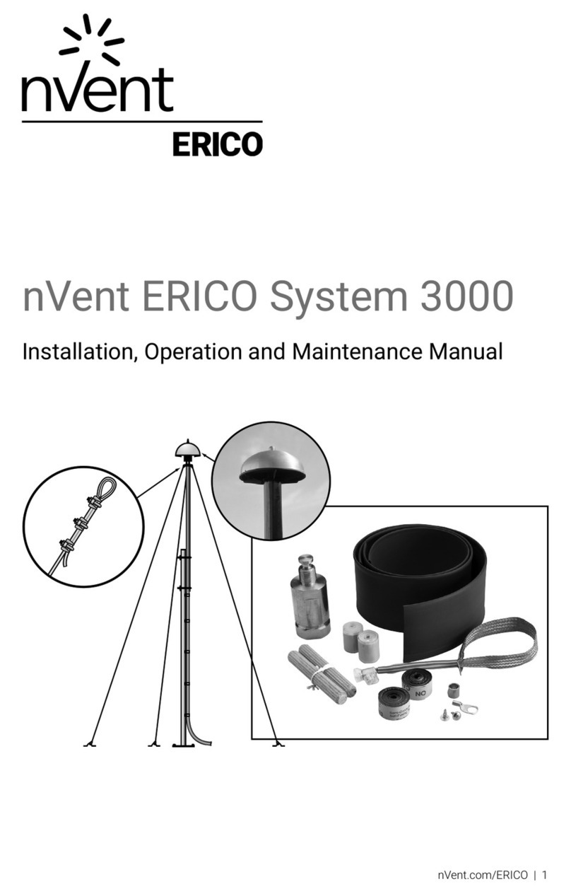 nvent ERICO System 3000 Installation, operation and maintenance manual