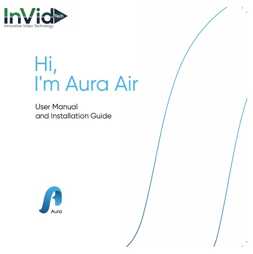 InVid Aura Air User manual and installation guide
