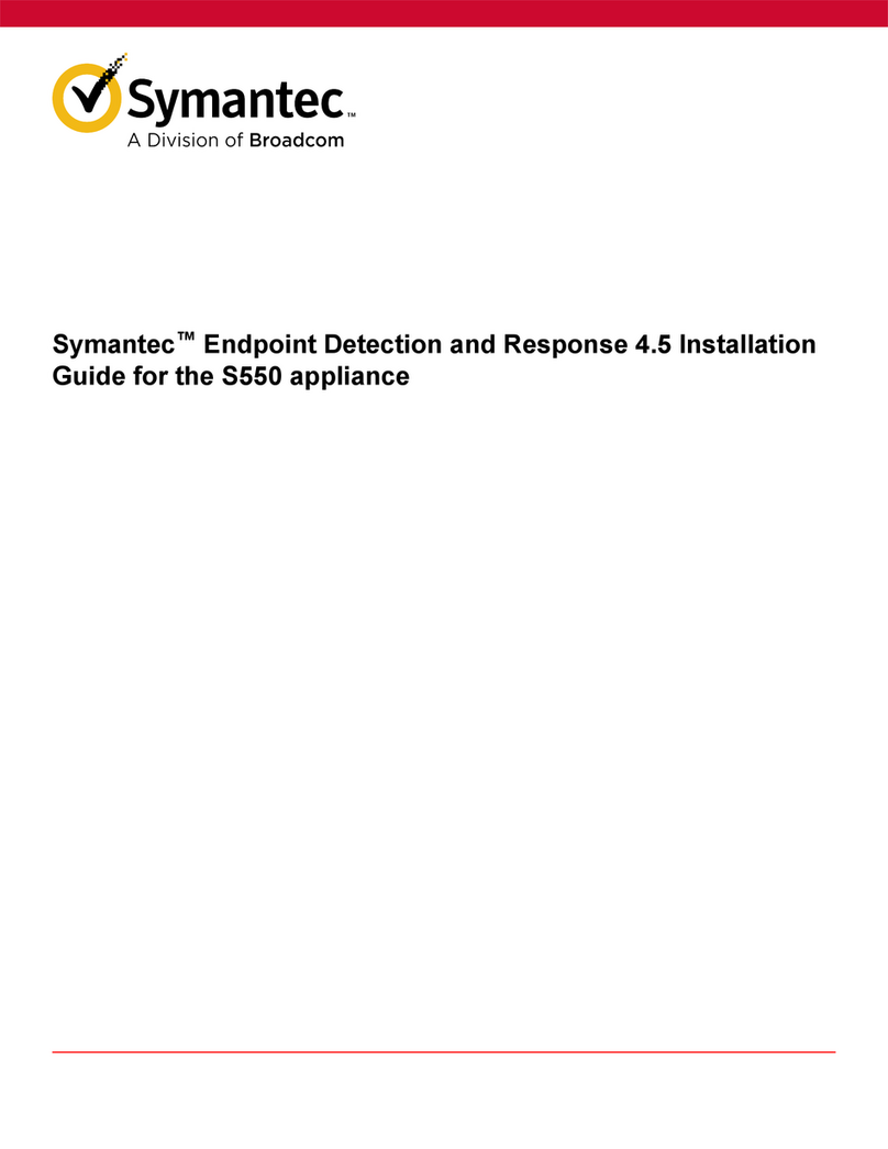Broadcom Symantec S550 User manual