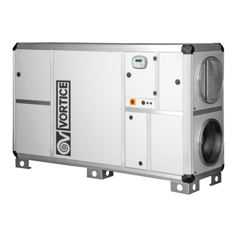 Vortice VORT NRG EC 3000 Installation and operation manual