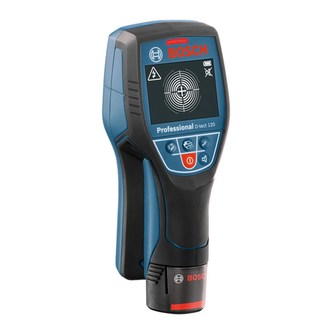 Bosch D-tect 120 Professional User manual