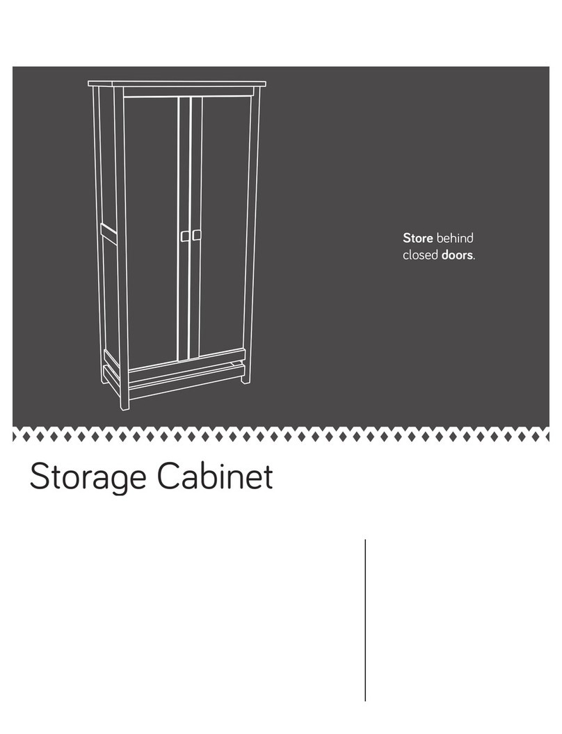 abc Storage Cabinet User manual