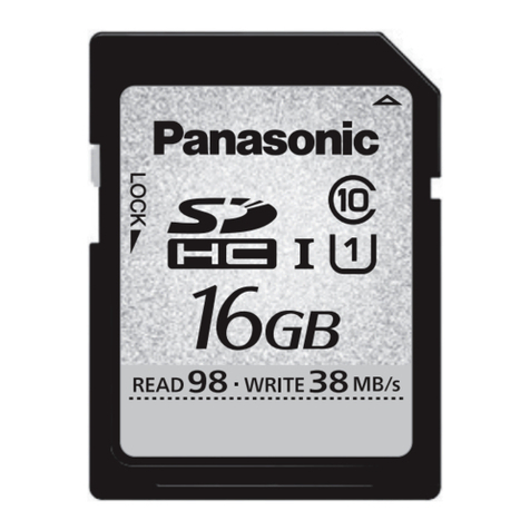 Panasonic RP-SDUT16GAK operating instructions