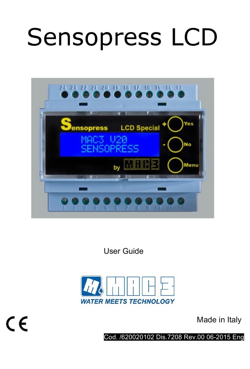 MAC3 Sensopress LCD user guide
