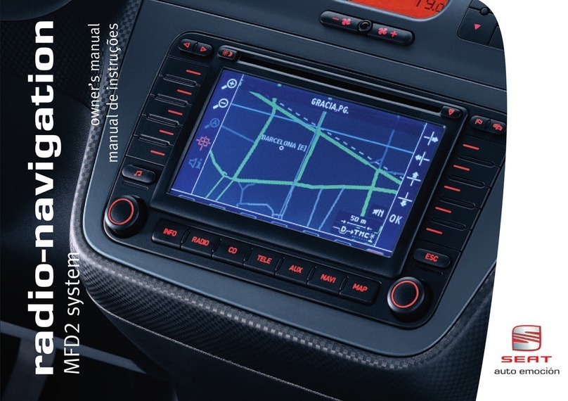 Seat MFD2 User manual