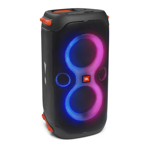 Harman JBL PARTYBOX110 User manual