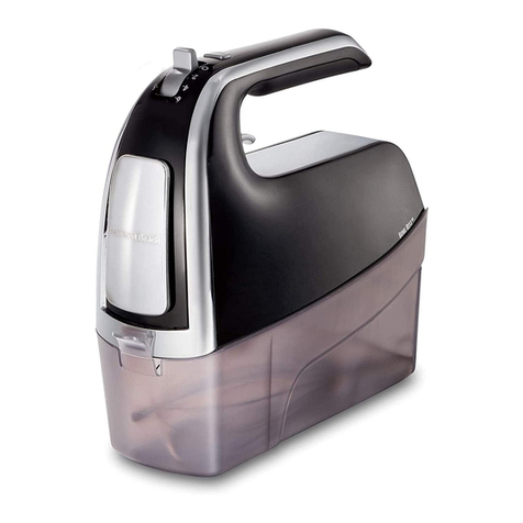 Hamilton Beach 62619E Use and care guide