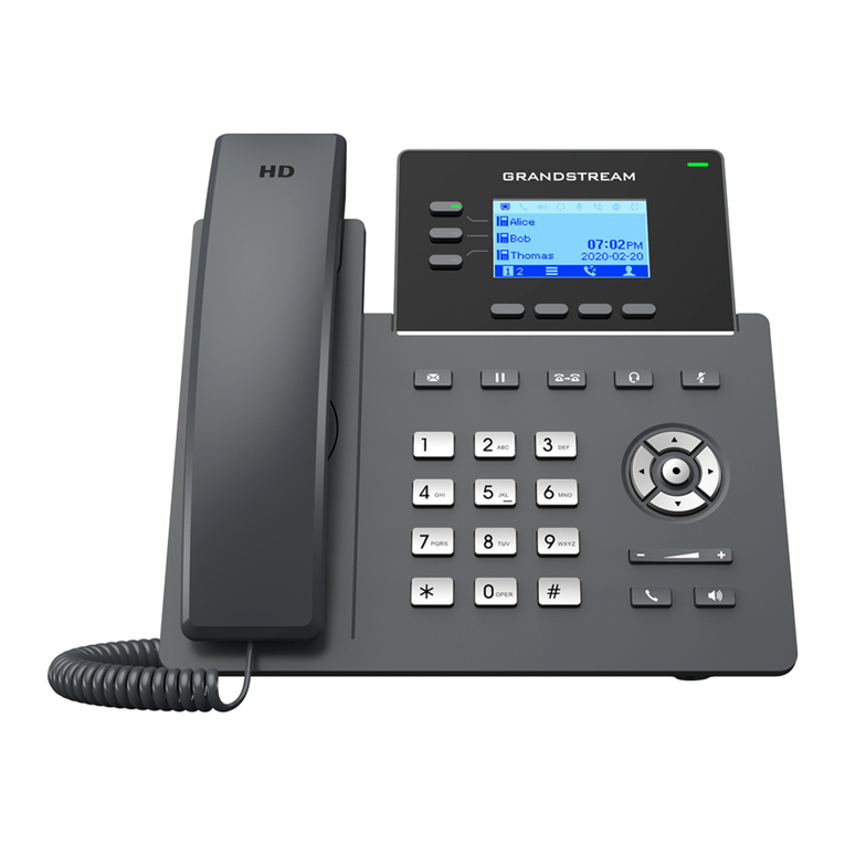 Grandstream Networks GRP2603 Quick installation guide