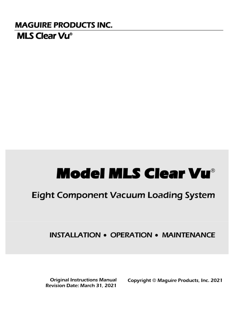 Maguire Products MLS Clear Vu Installation operation & maintenance