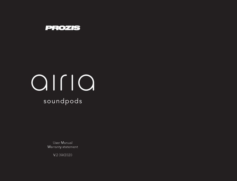 PROZIS airia user manual