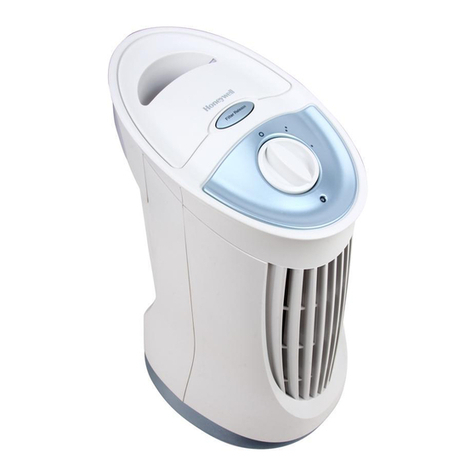 Honeywell QuietClean HFD-010 series User manual