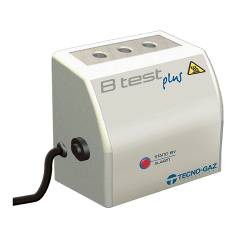 Tecno-gaz B-Test Plus user manual