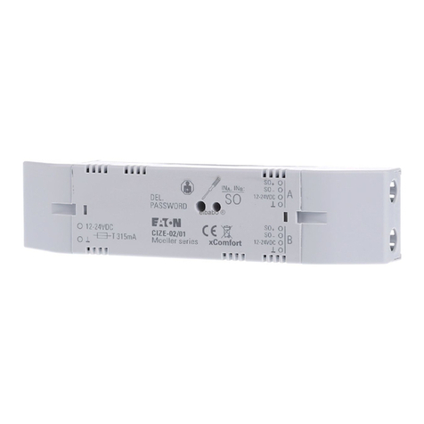 Eaton xComfort CIZE-02/01 User manual
