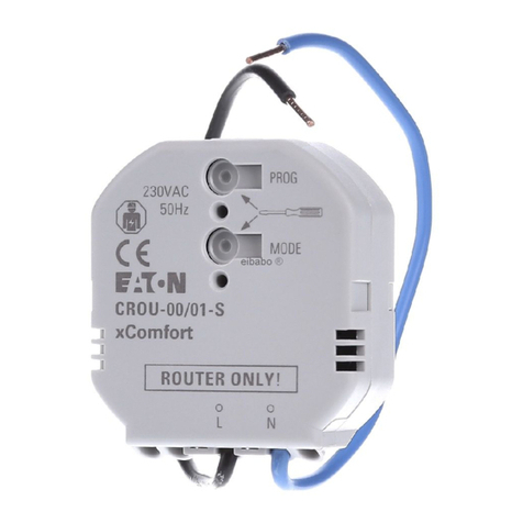 Eaton xComfort CROU-00/01-S Assembly instructions