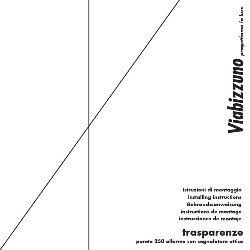 Viabizzuno F6.169.95 Instruction Manual