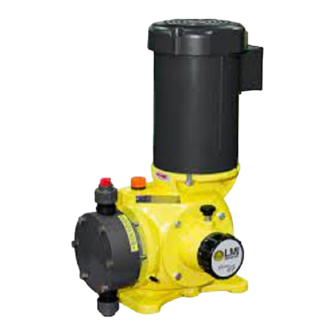 LMI G Series Installation, operation and maintenance manual