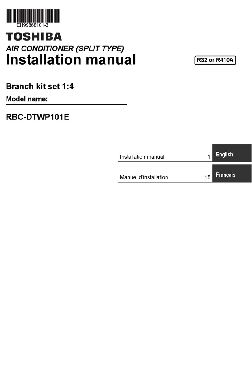 Toshiba RBC-DTWP101E User manual
