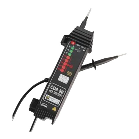 Chauvin Arnoux CDA 50 user manual
