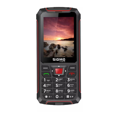 Sigma Comfort 50 User manual