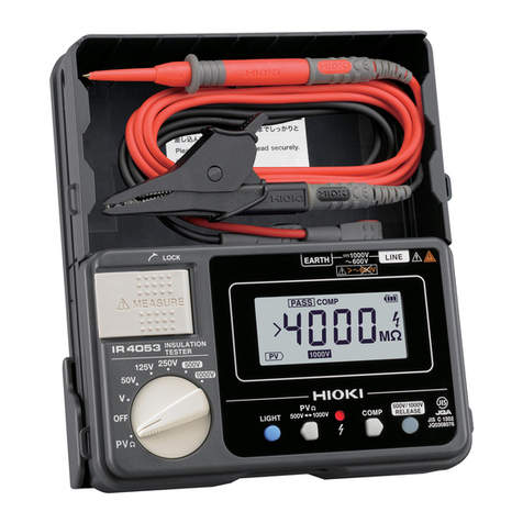 Hioki IR4053 instruction manual
