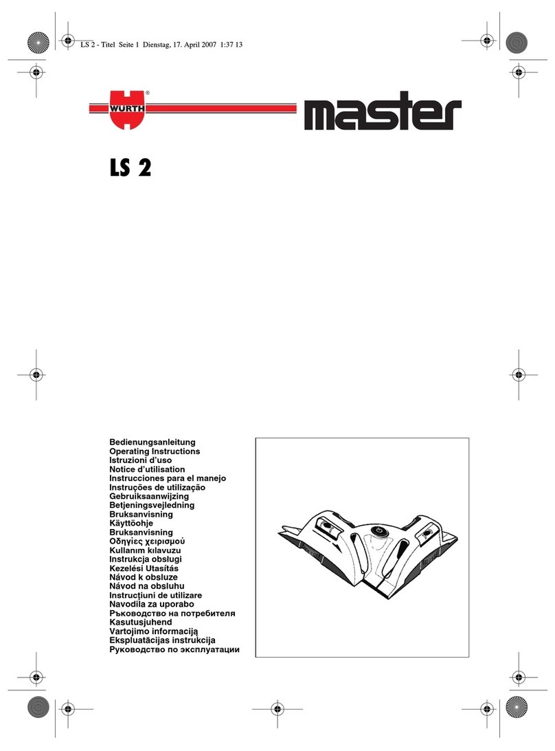 Würth Master LS 2 User manual