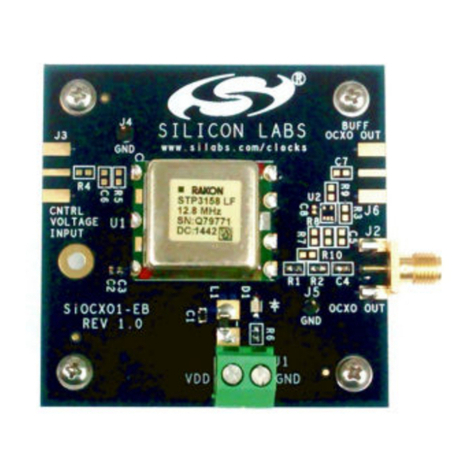 Skyworks SiOCXO1-EVB User manual