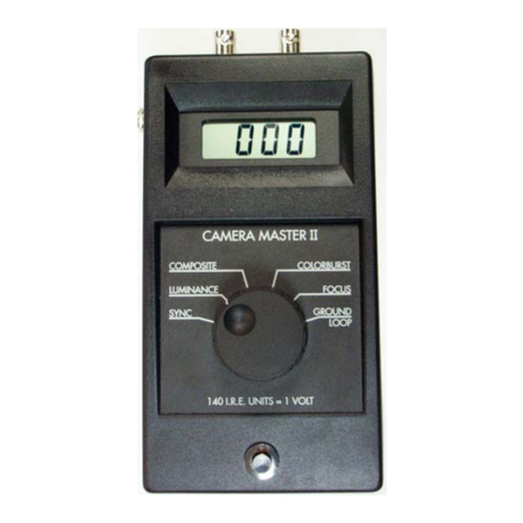 FM Systems CAMERA MASTER II Operator's manual