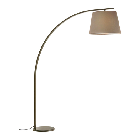 Room & Board STREETER FLOOR LAMP Assembly instructions