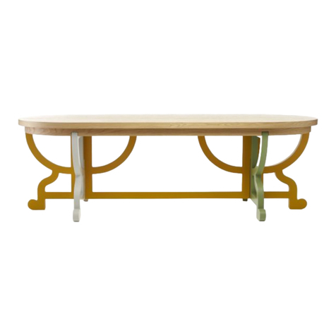 Moooi Paper Table Patchwork quick start guide