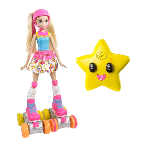Mattel Barbie VIDEO GAME HERO FDN00 instructions