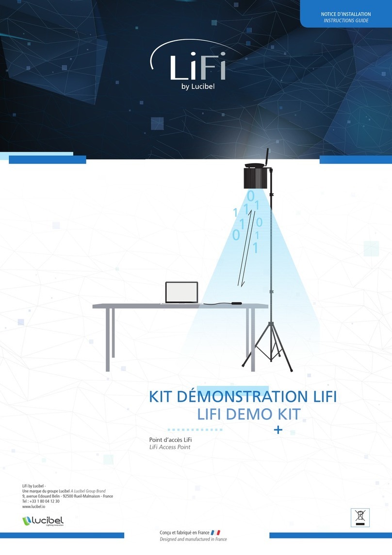 Lucibel LIFI DEMO KIT Instruction guide