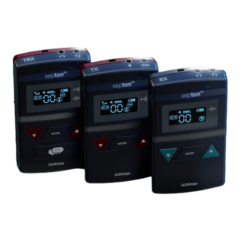AUDIOropa xepton-NX TX user manual