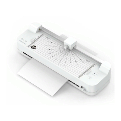 HP OneLam Combo A3 manual