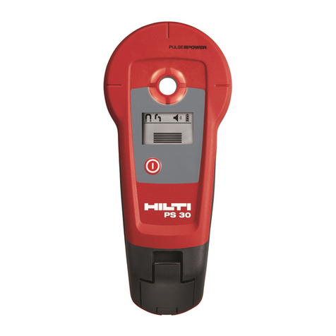 Hilti PS 30 operating instructions