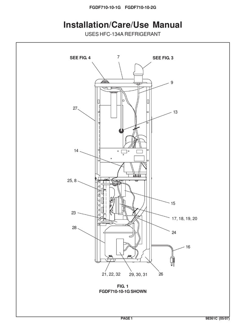 Elkay FGDF710-10-1G Installation, care & use manual