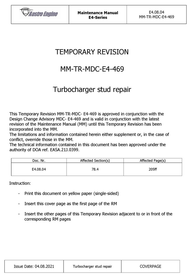 Austro Engine E4-Series User manual