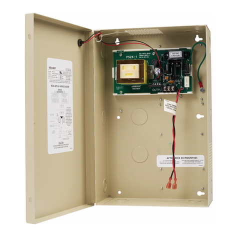 Assa Abloy Securitron BPS-12-1 Operation and installation instructions