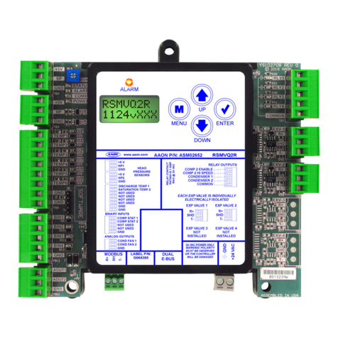AAON RSMVQ2R Quick start guide