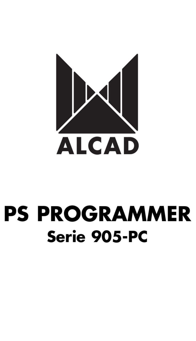 Alcad 905-PC Series Assembly instructions