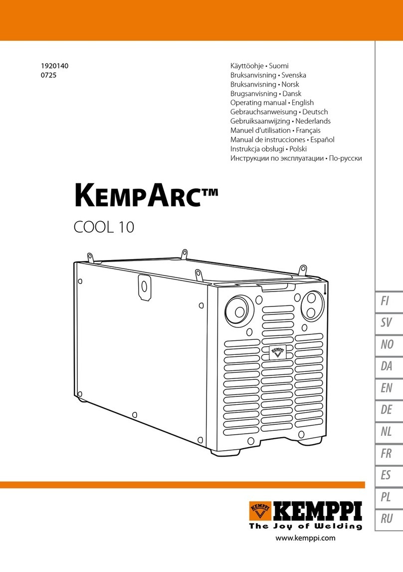 Kemppi KEMPARC COOL 10 User manual