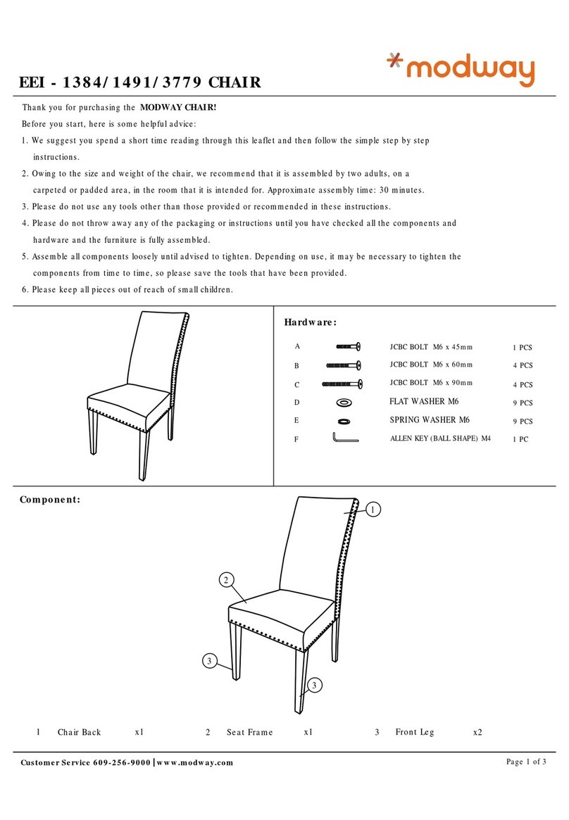 modway 1384 User manual modway 1384 User manual