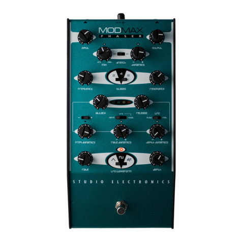 Studio Electronics MODMAX quick start guide Studio Electronics MODMAX quick start guide