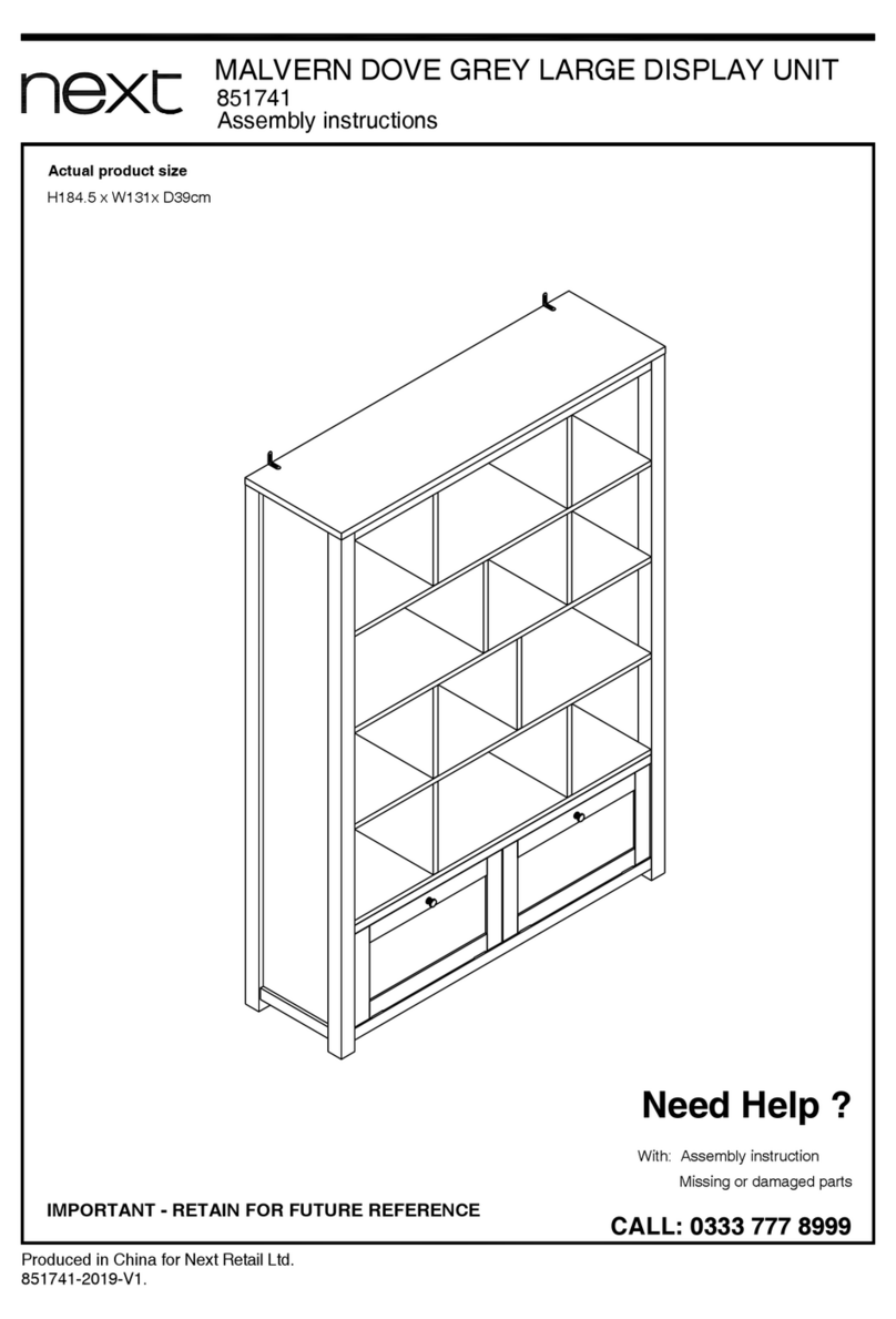 Next MALVERN Assembly instructions