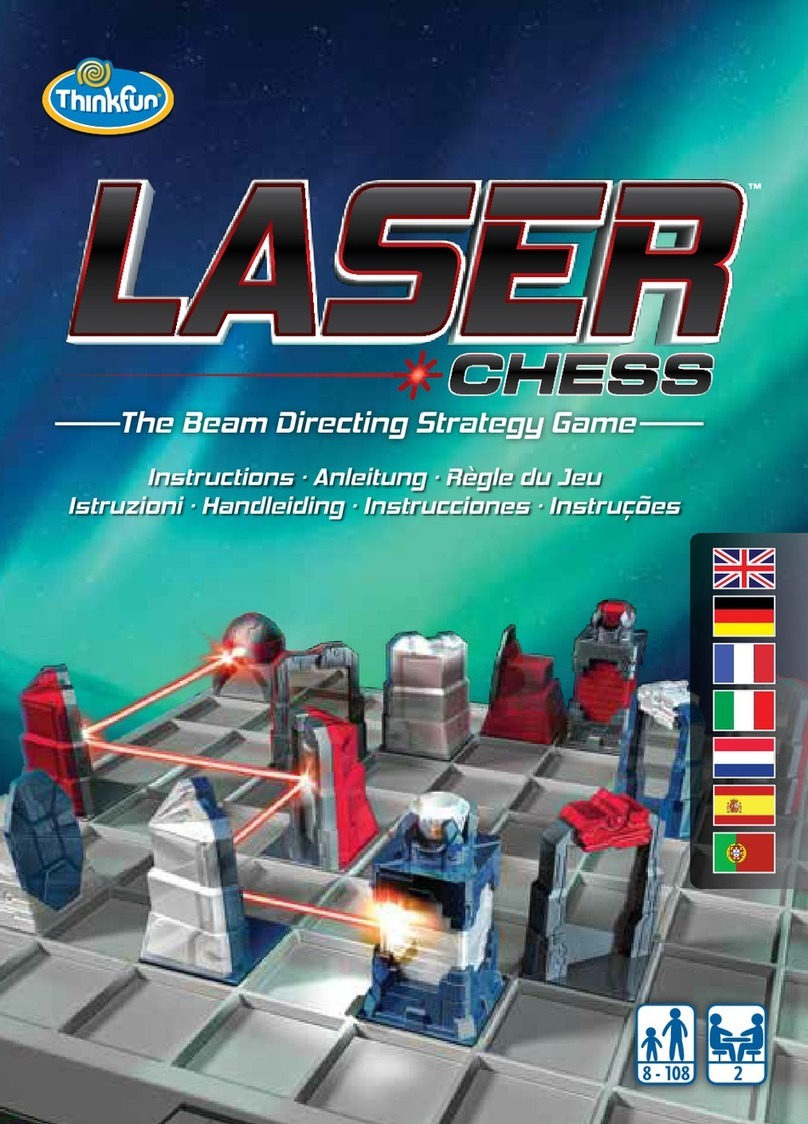 ThinkFun Laser Chess User manual